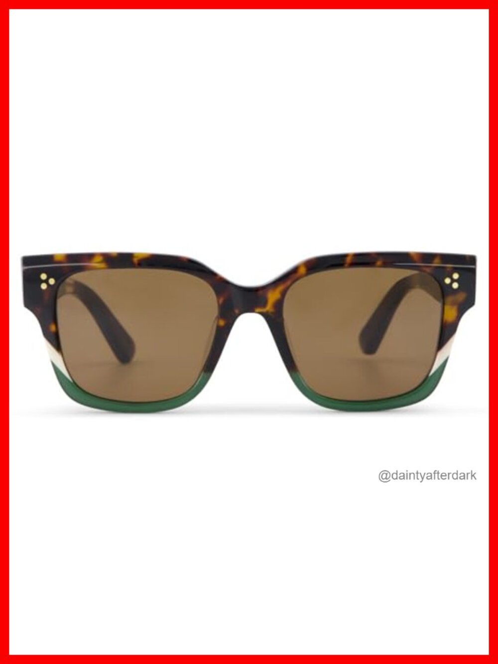TOMS Madison Square Sunglasses Acetate Frame UV Full Frame